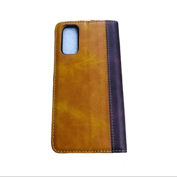 Samsung Galaxy s20 Leather Card Holder Wallet case phone cover - Picture 8 of 10